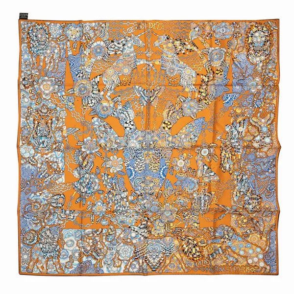 Carr&eacute; Herm&egrave;s, s'inspirant de motifs orientaux