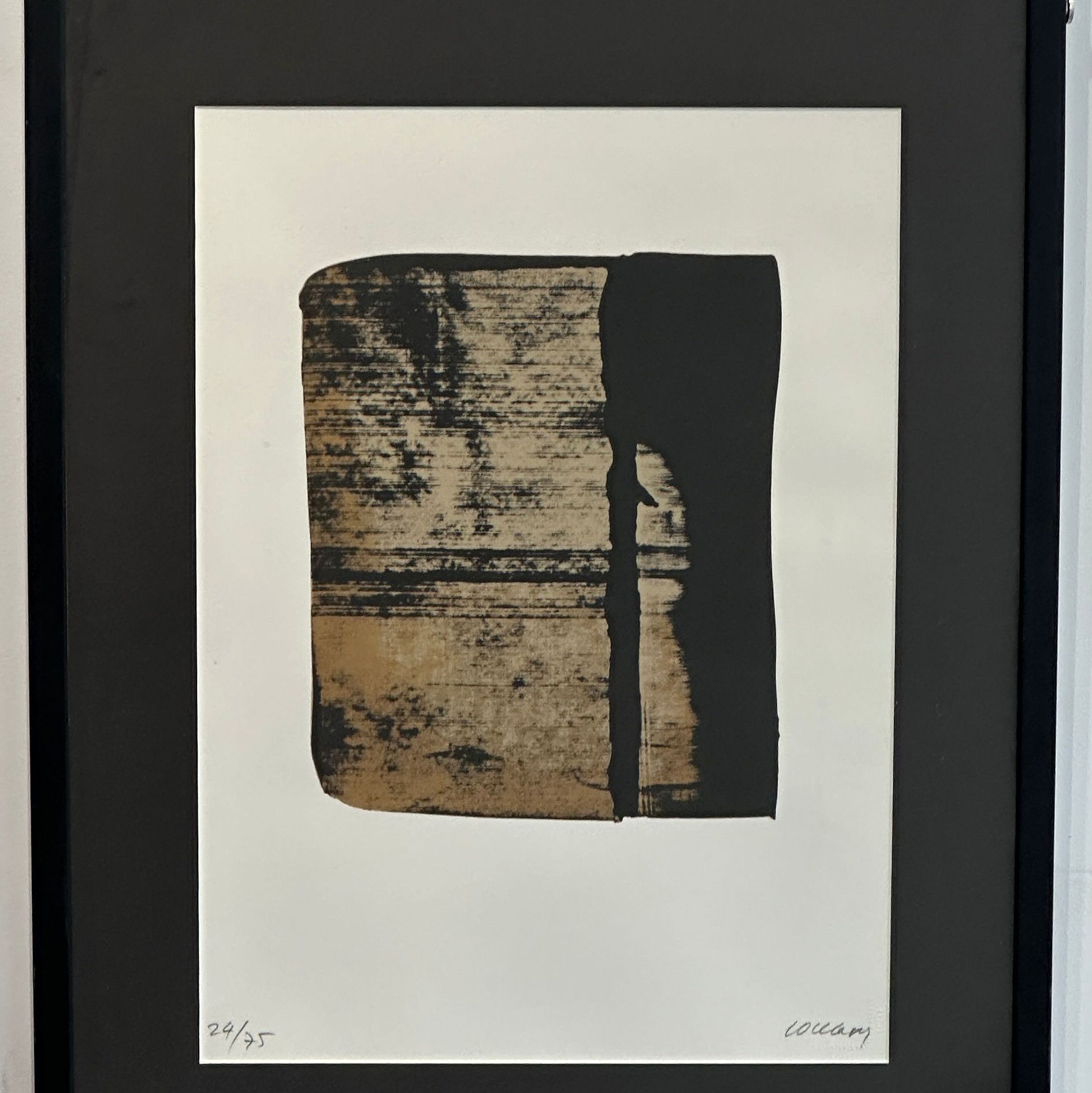 Pierre Soulages, lithographie