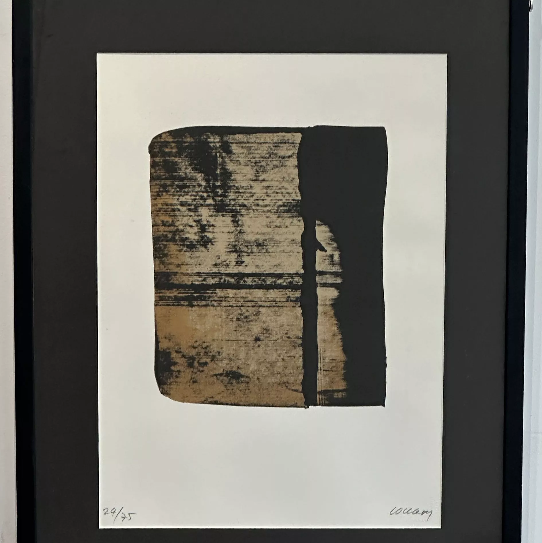 Pierre Soulages, lithographie