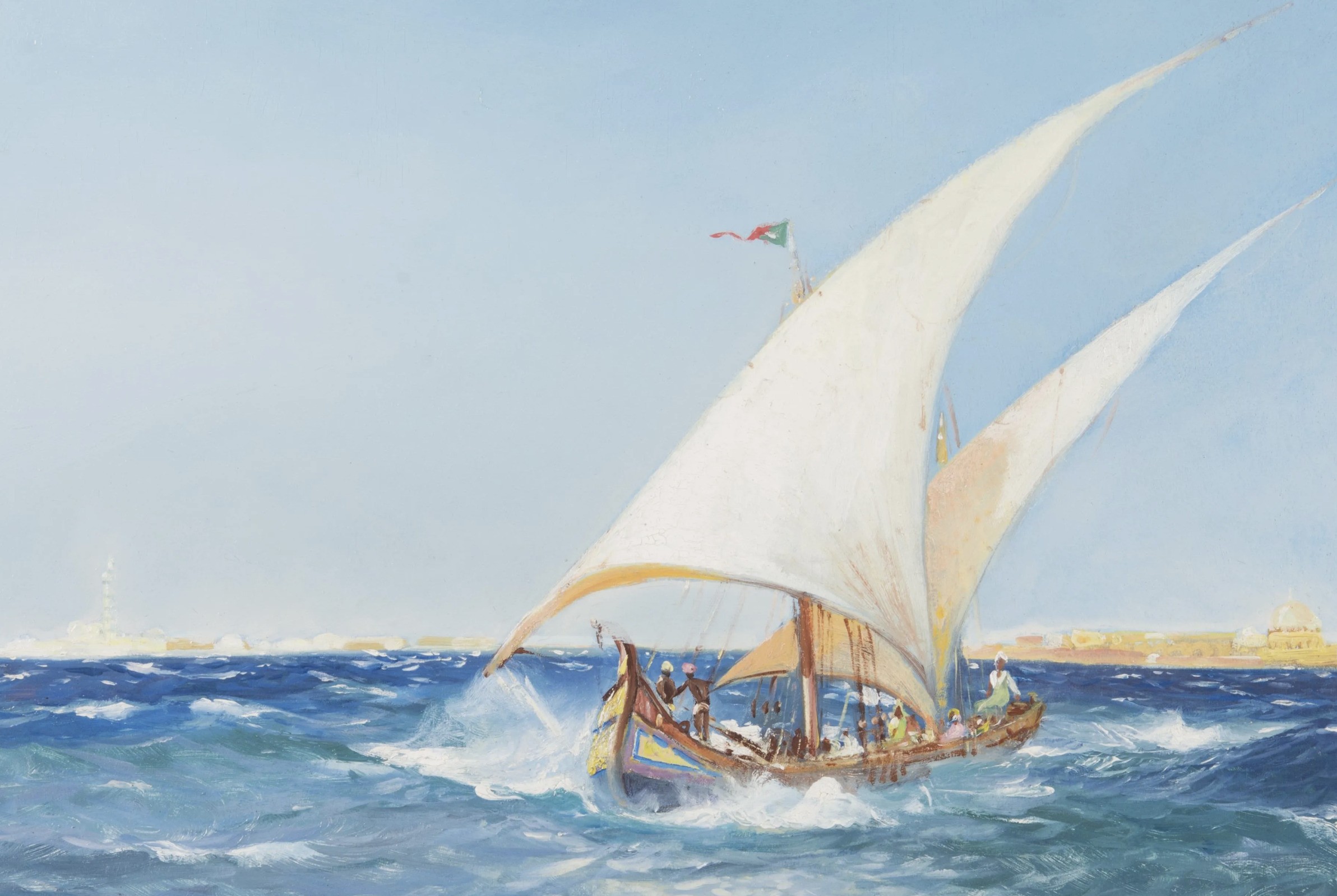 Jean-Louis Paguenaud, huile sur toile