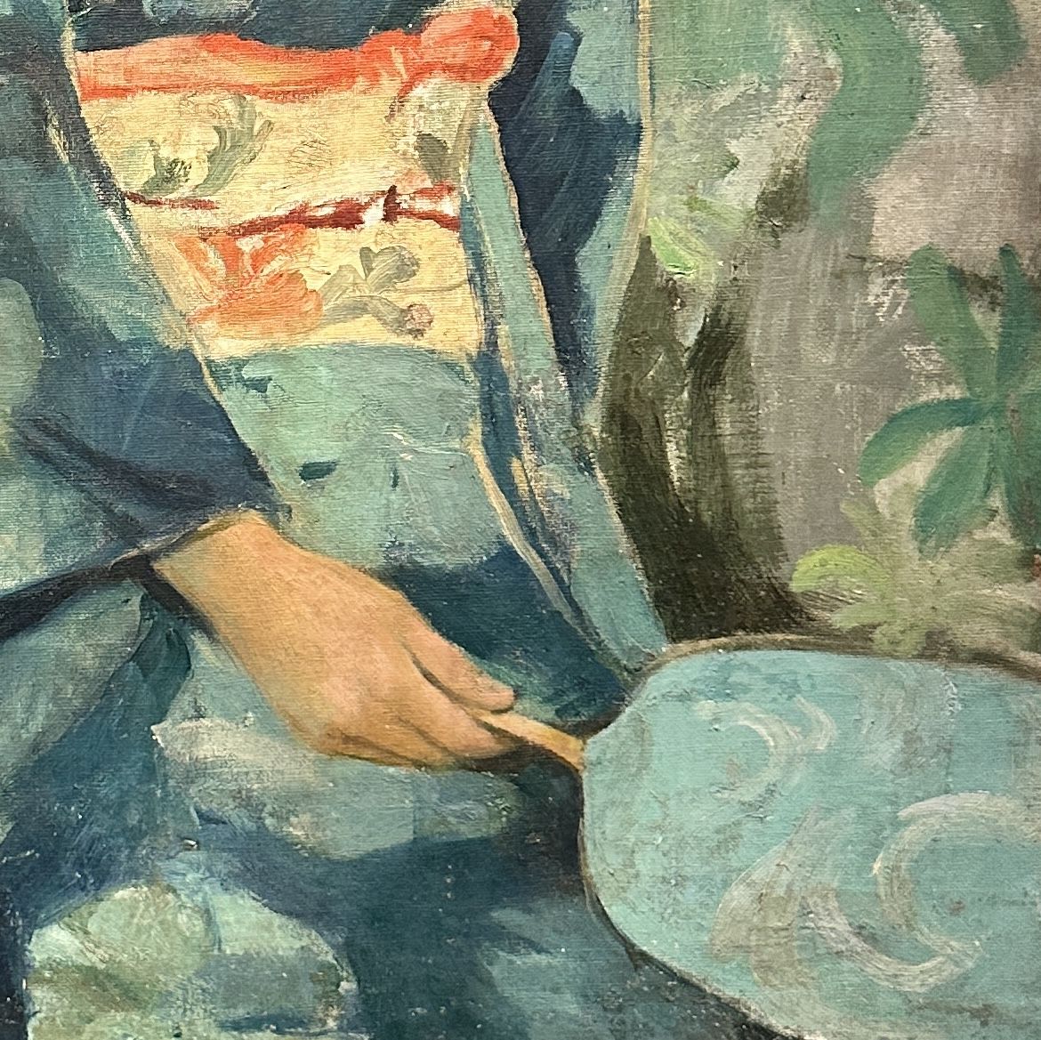 Luong Xuan Nhi, huile sur toile