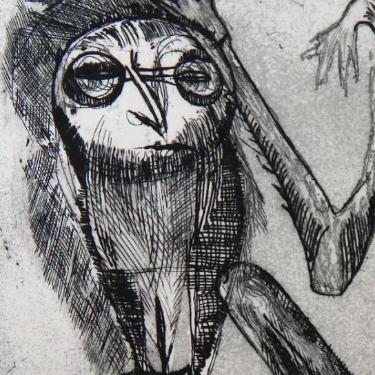 Germaine Richier, eau-forte