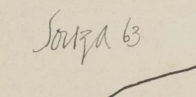 Signature de Francis Newton Souza