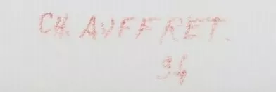 Signature de Charles Auffret