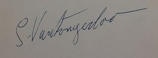 Signature de Georges Vantongerloo