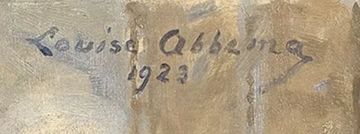 Signature de Louise Abbéma