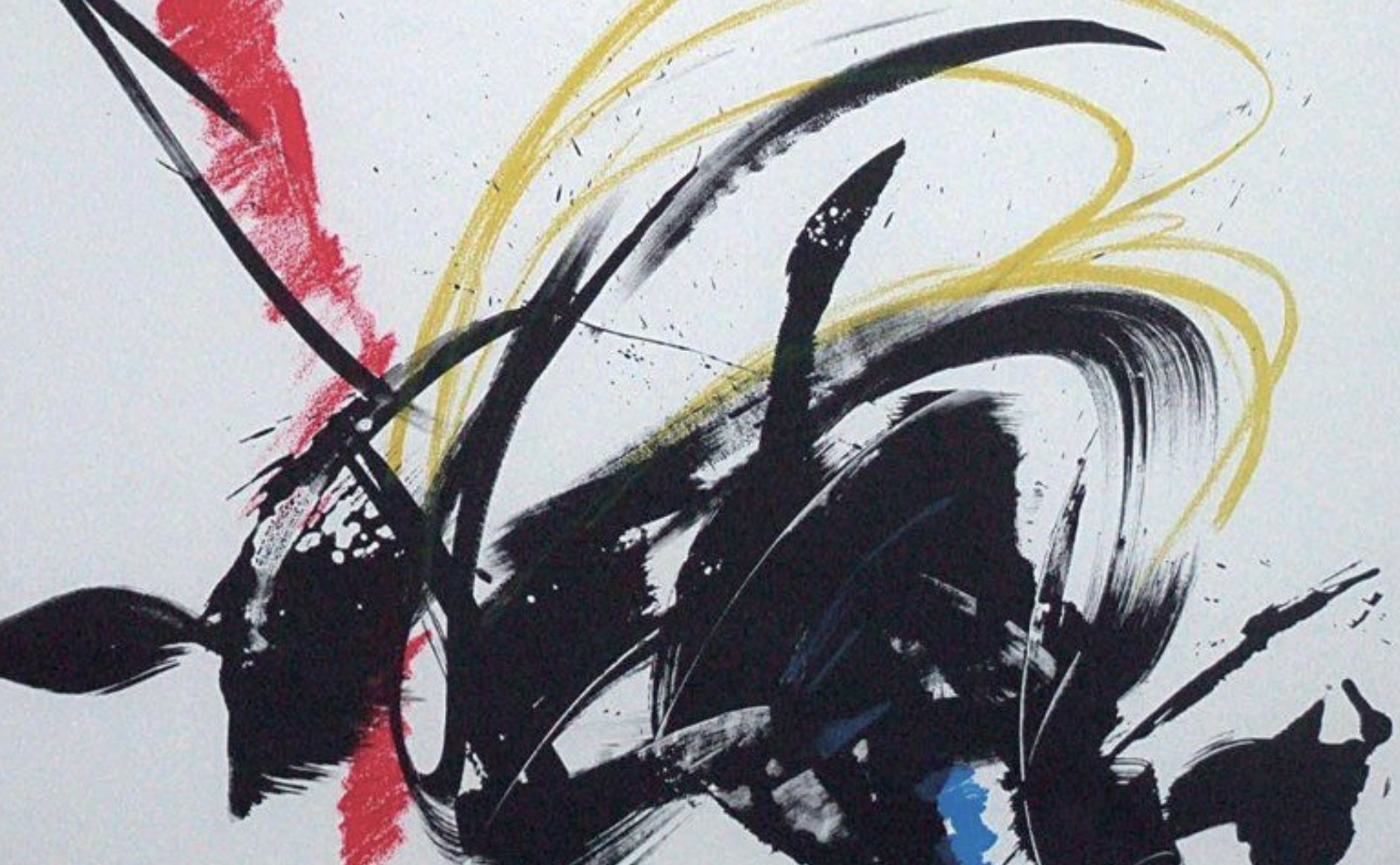 Jean Miotte, acrylique