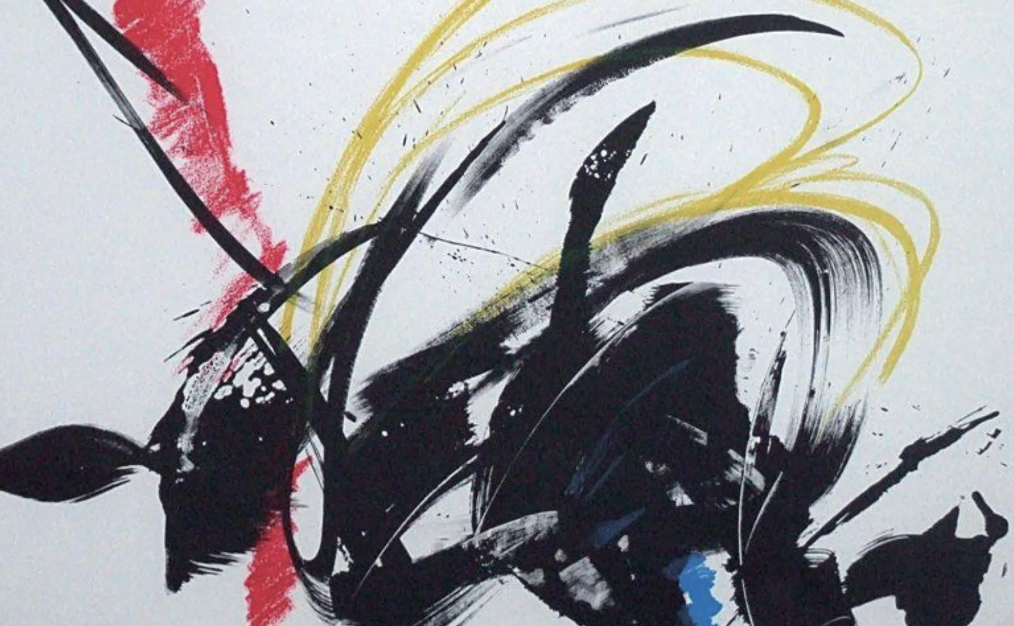Jean Miotte, acrylique