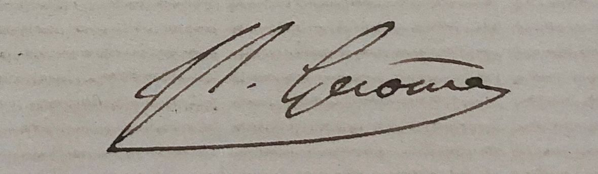 Signature de Jean Léon Gérôme