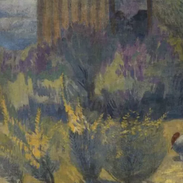 Martiros Saryan, tempera sur toile
