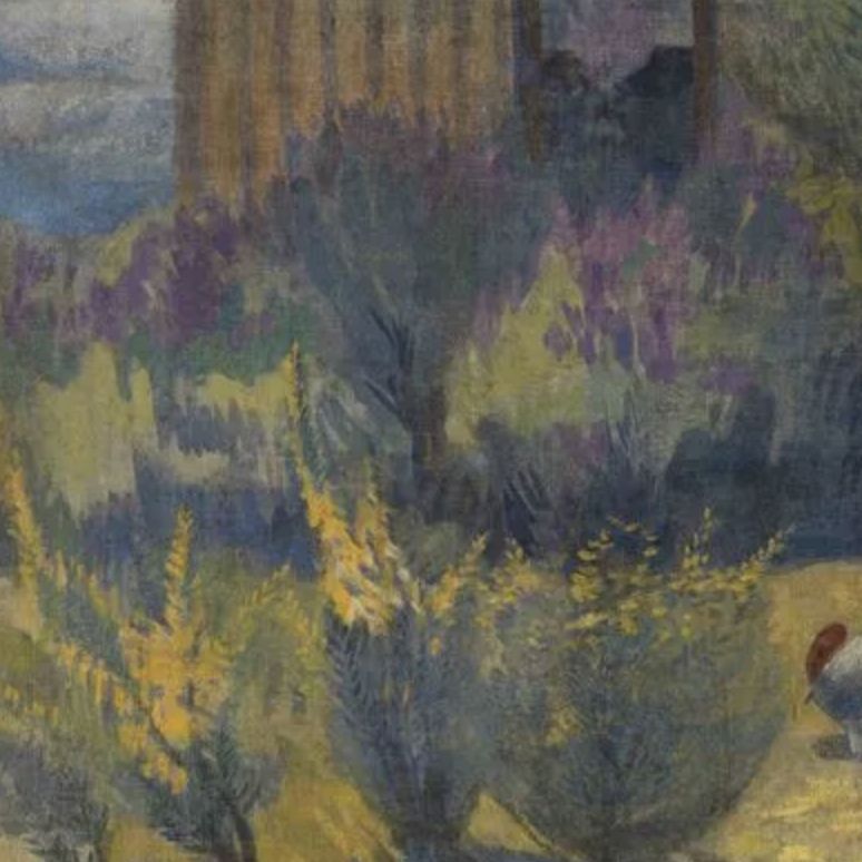 Martiros Saryan, tempera sur toile