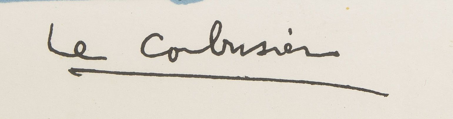 Signature du Corbusier