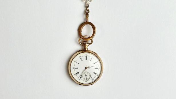 Montre à gousset en or jaune 18 carats (750)