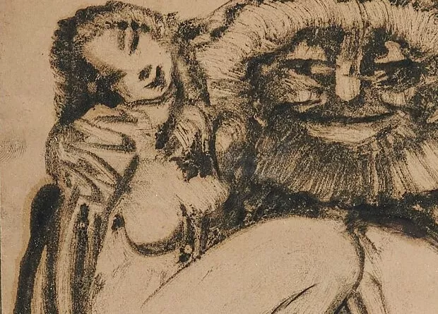 L&eacute;on Drivier, dessin