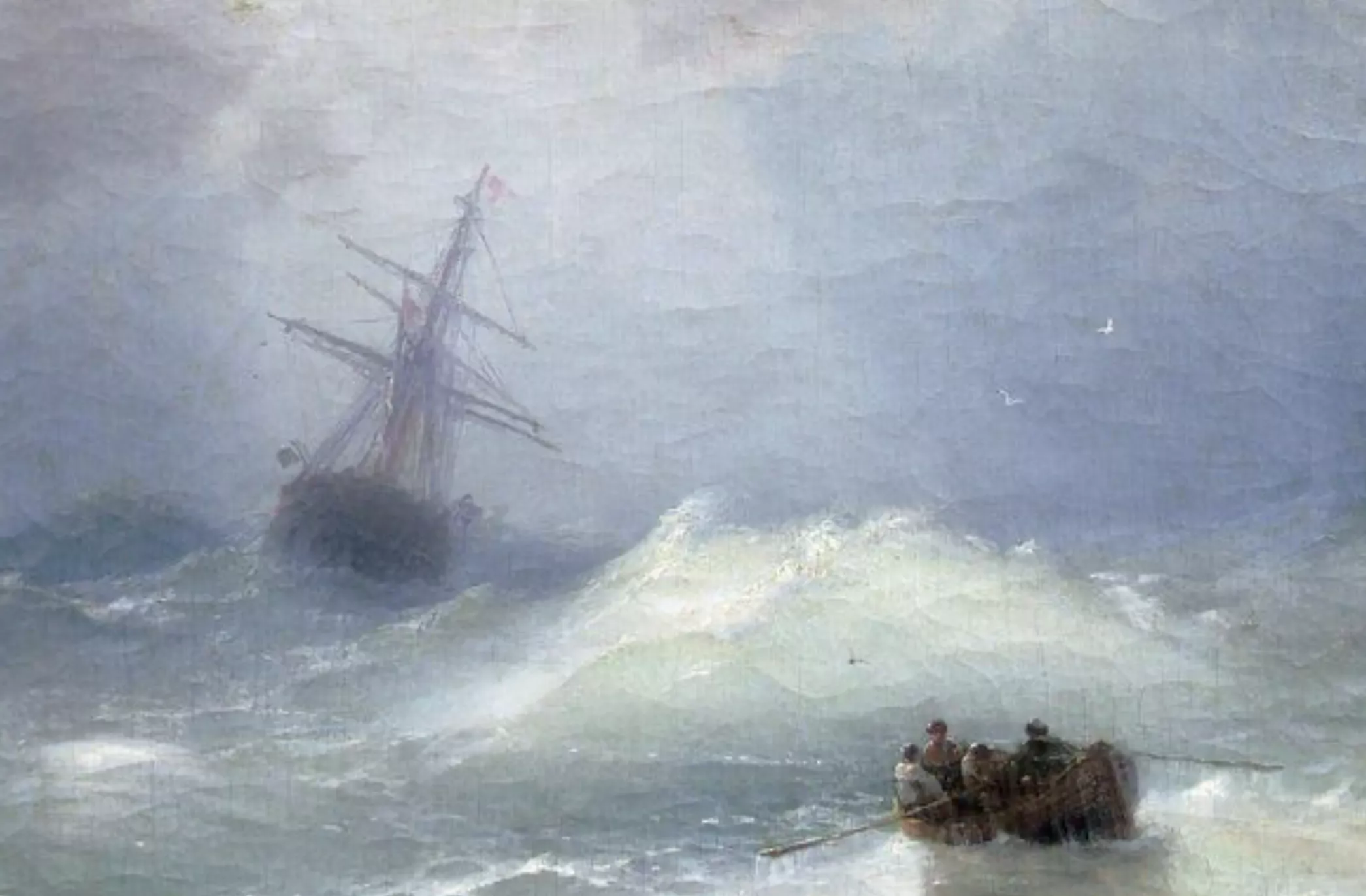 Ivan Aivazovsky, huile sur toile