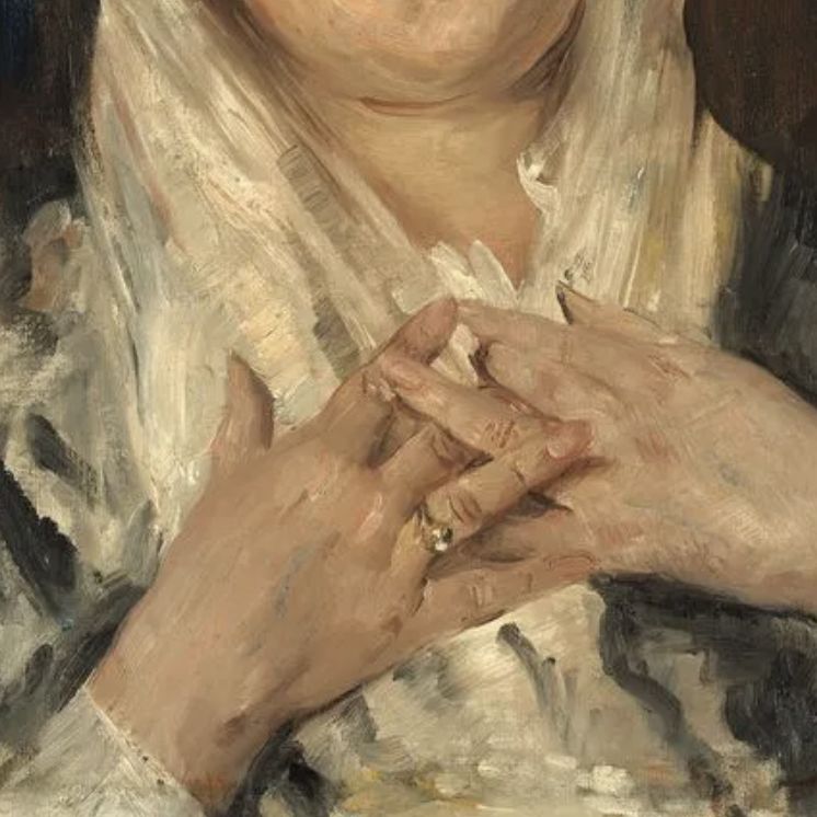Lovis Corinth, huile sur toile