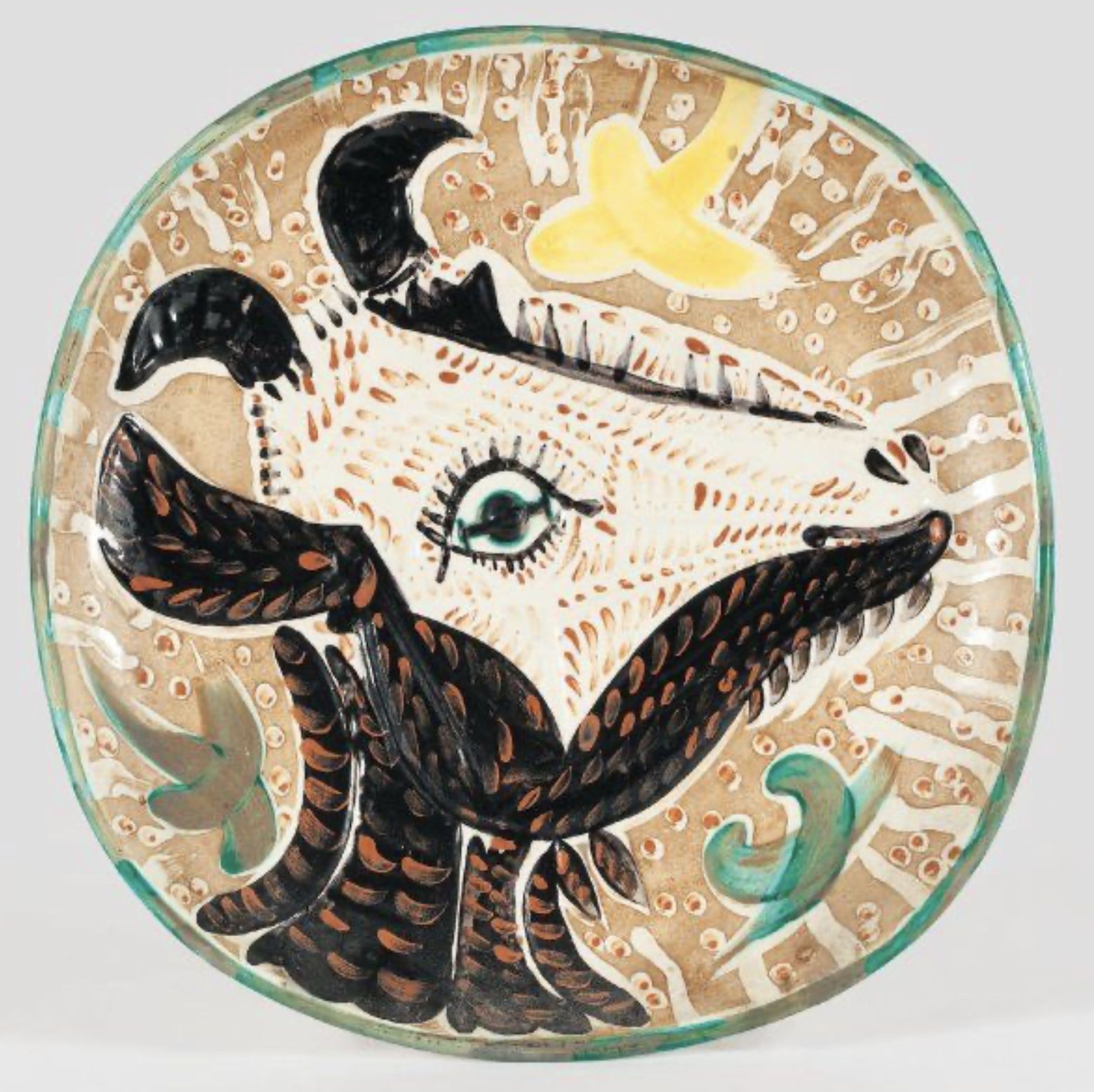 Picasso x Madoura, plat en céramique