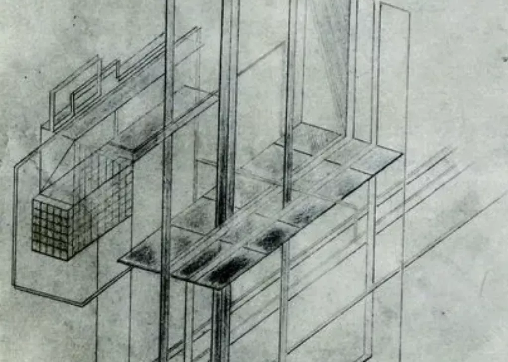 Gustav Klucis, dessin