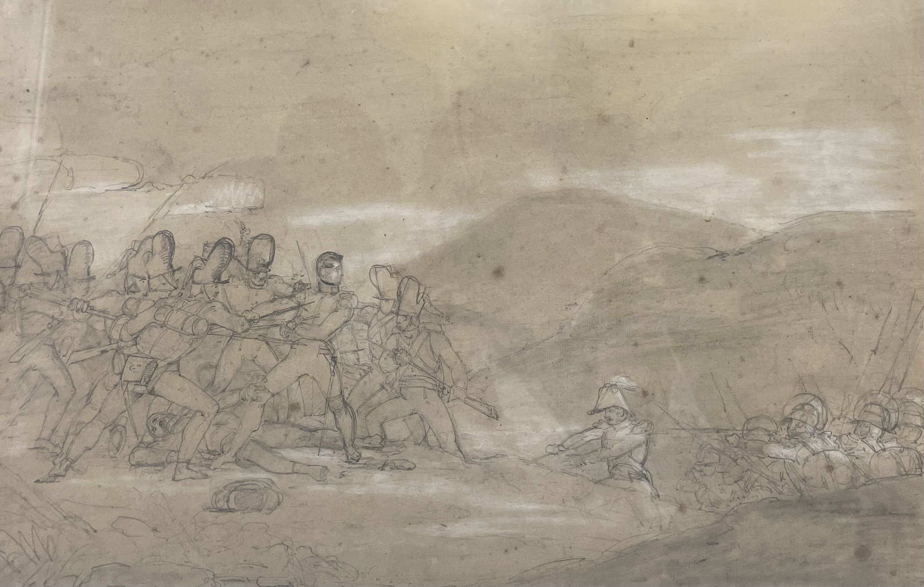 Géricualt, dessin représentant la Garde Impériale