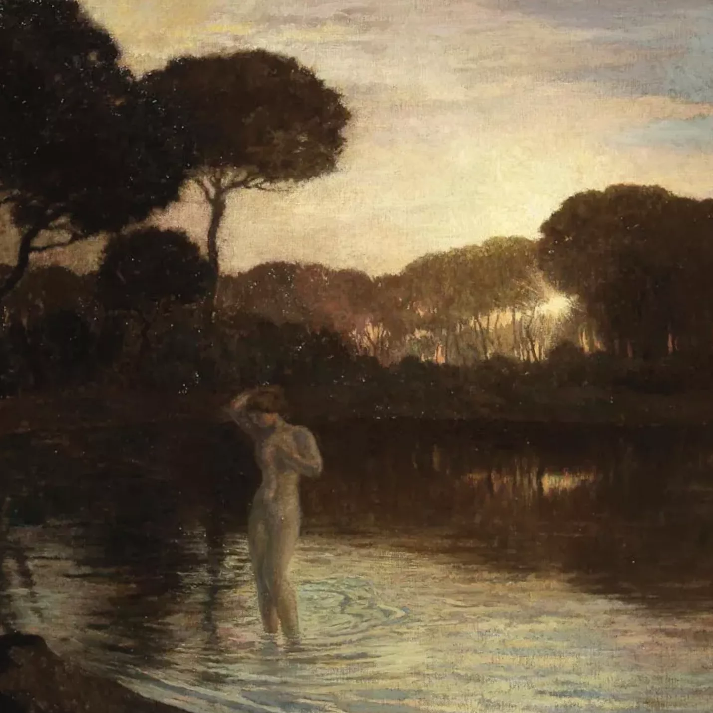 Ren&eacute; M&eacute;nard, huile sur toile