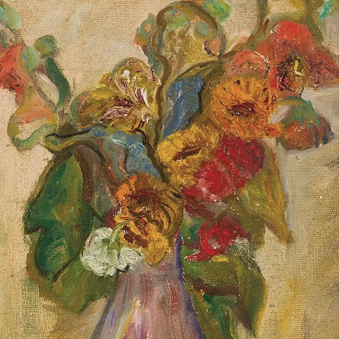 Gabriele Münter, huile sur toile