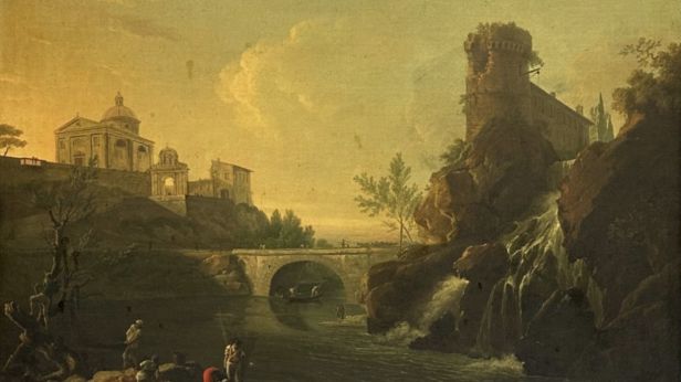 Attribué à Charles François Lacroix de Marseille (Marseille 1700 - 1782 Berlin), huile sur toile