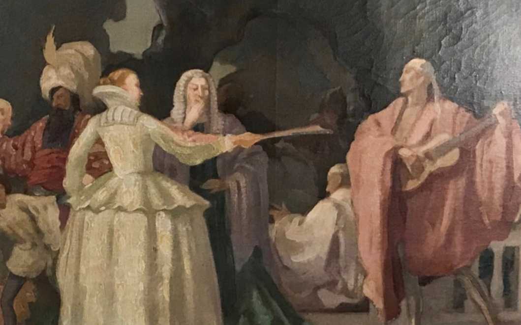 Puvis de Chavannes, huile sur toile