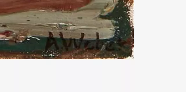 Signature de Adolf Weber
