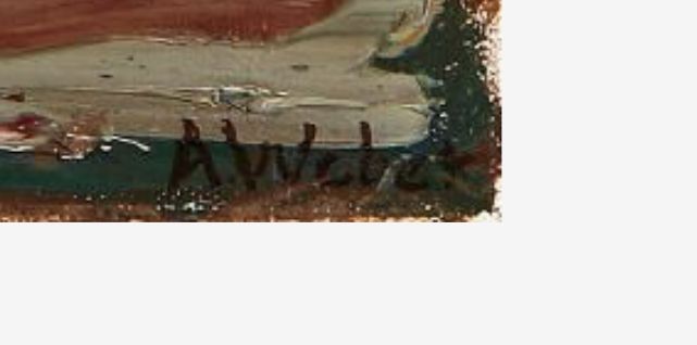 Signature de Adolf Weber