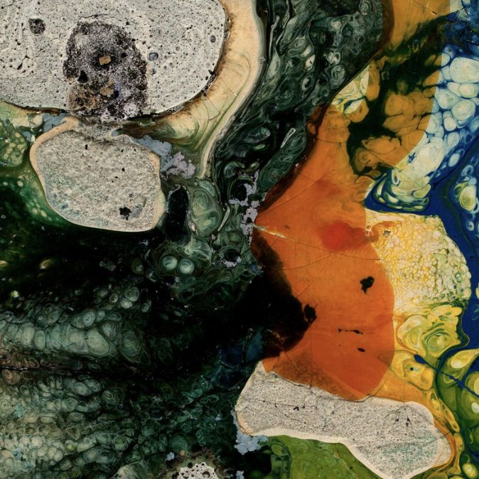 Senkichiro Nasaka, technique mixte sur toile