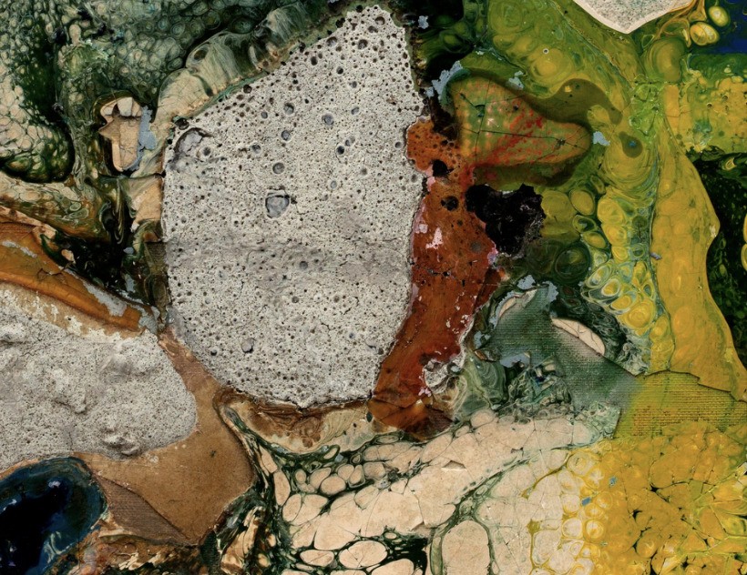 Senkichiro Nasaka, technique mixte sur toile