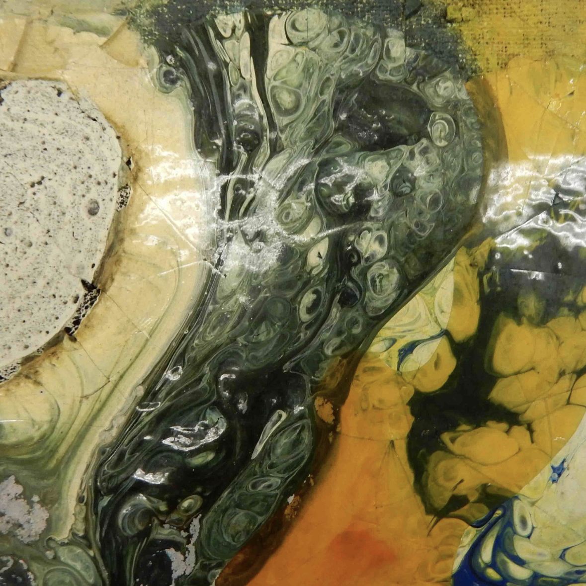 Senkichiro Nasaka, technique mixte sur toile