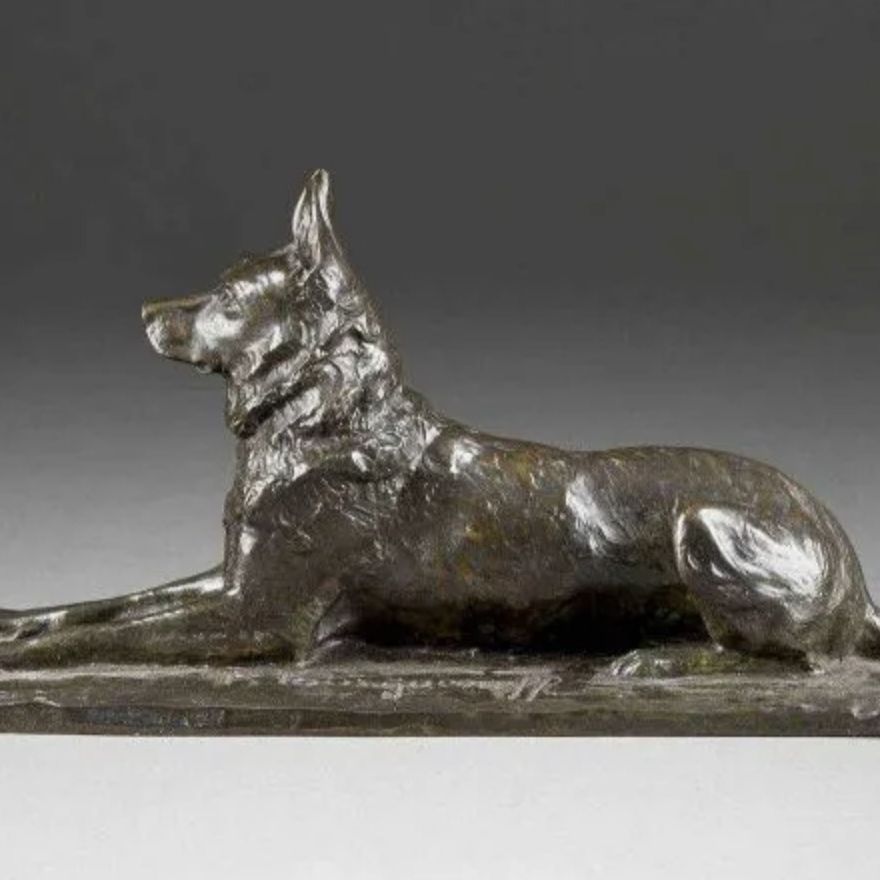 Pierre-Nicolas Tourgueneff, bronze à patine brune