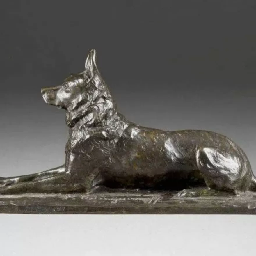 Pierre-Nicolas Tourgueneff, bronze &agrave; patine brune