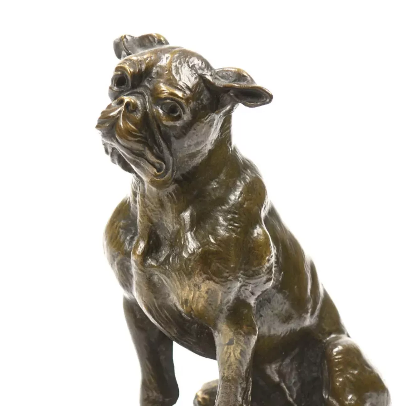 Pierre-Nicolas Tourgueneff, bronze &agrave; patine brune