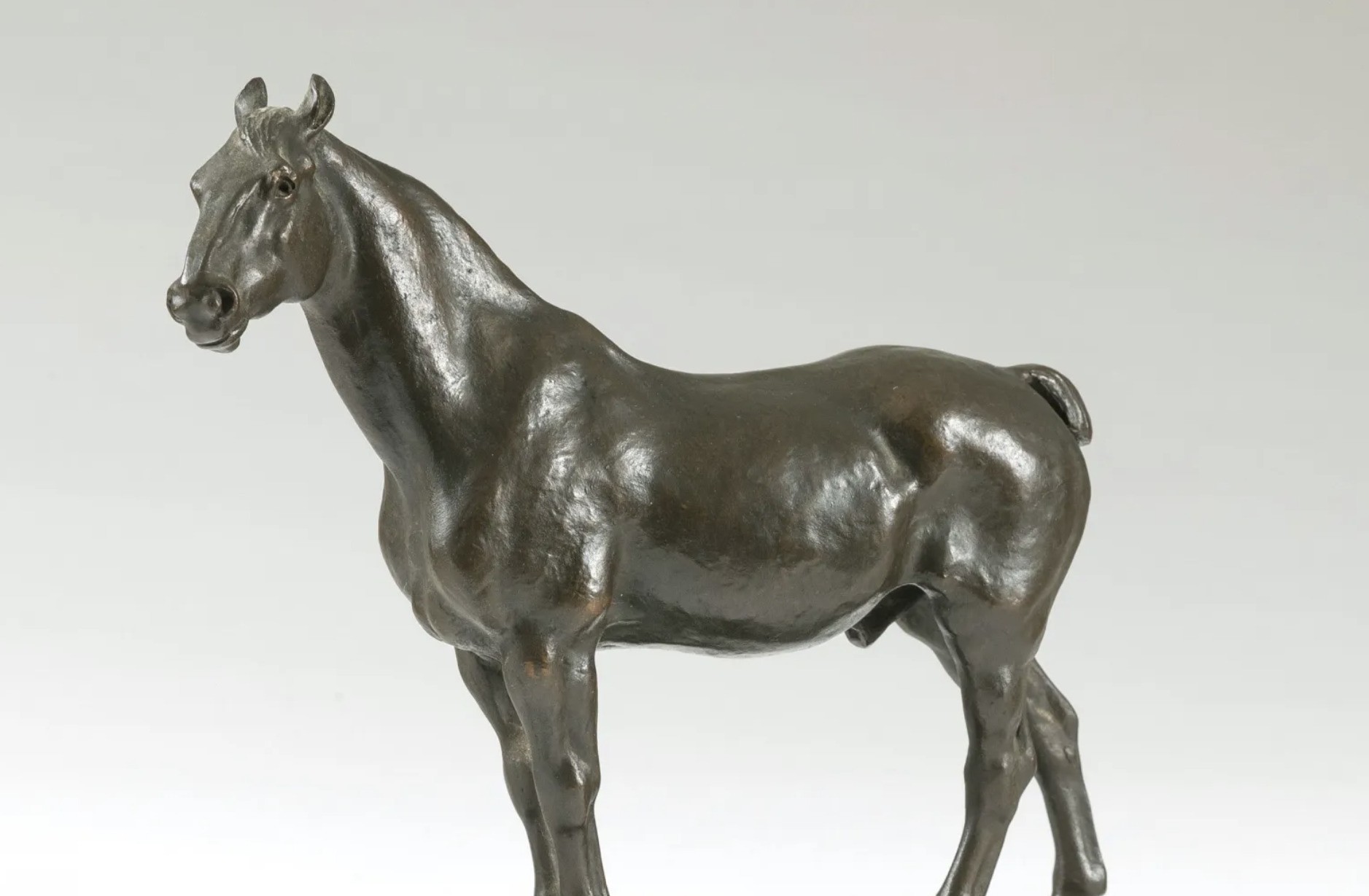 Pierre-Nicolas Tourgueneff, bronze à patine brune