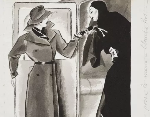 Ren&eacute; Gruau, dessin