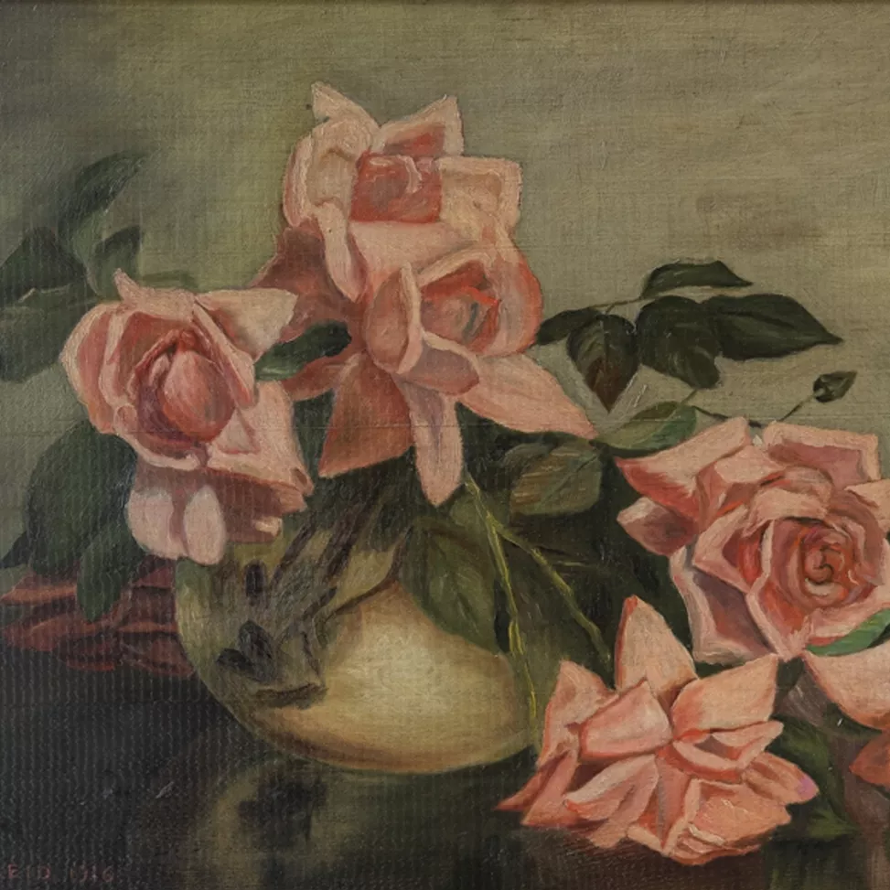 Marie Hiester Reid, huile sur toile