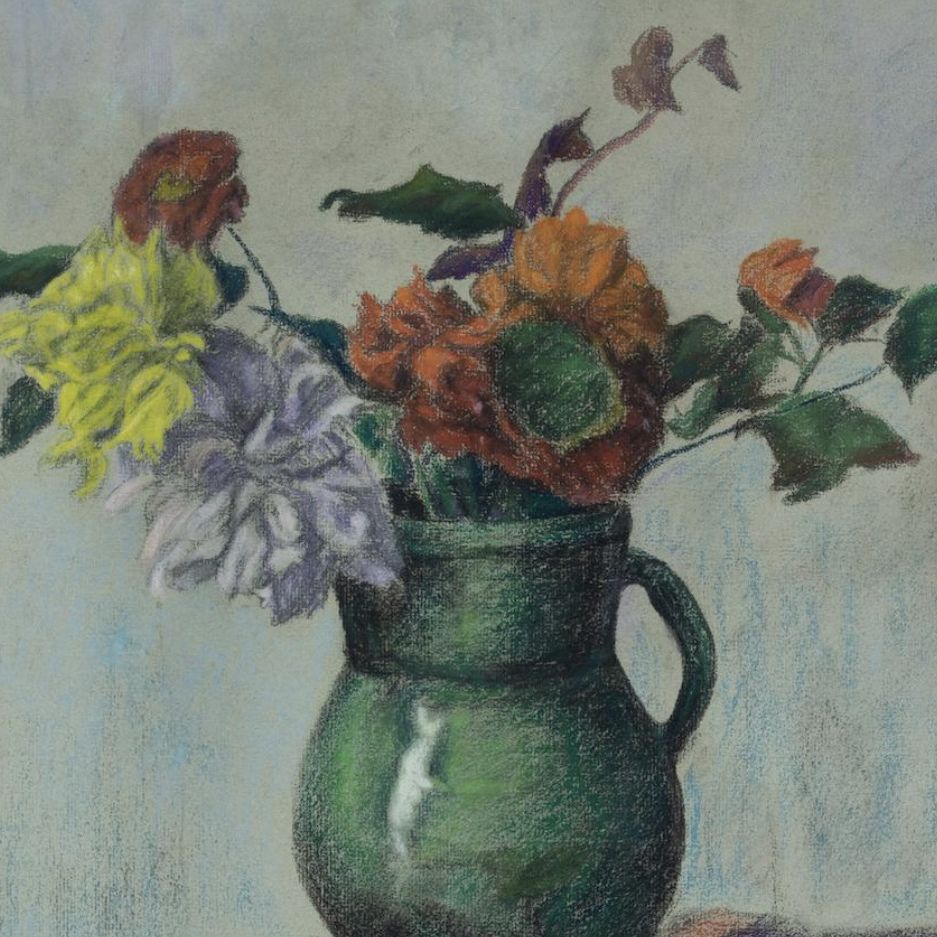 Paul Élie Ranson, pastel sur papier