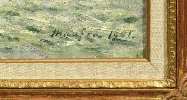 Signature de Maxime Maufra