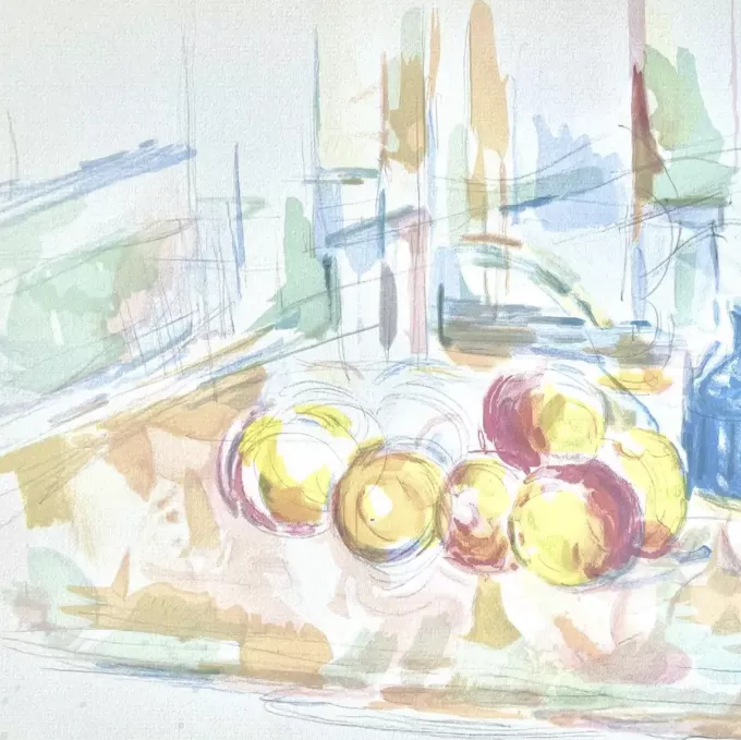 Paul C&eacute;zanne, aquarelle