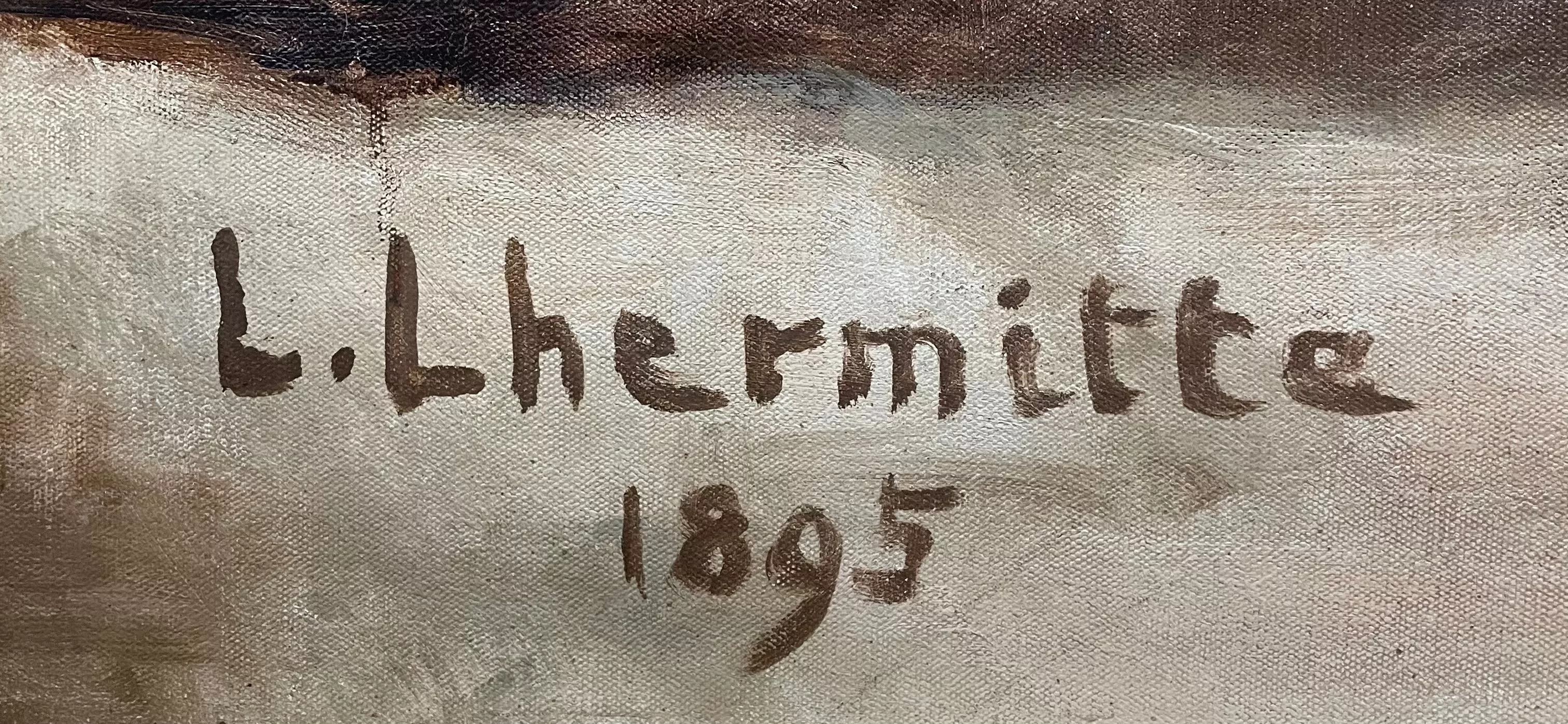 Signature de L&eacute;on Lhermitte