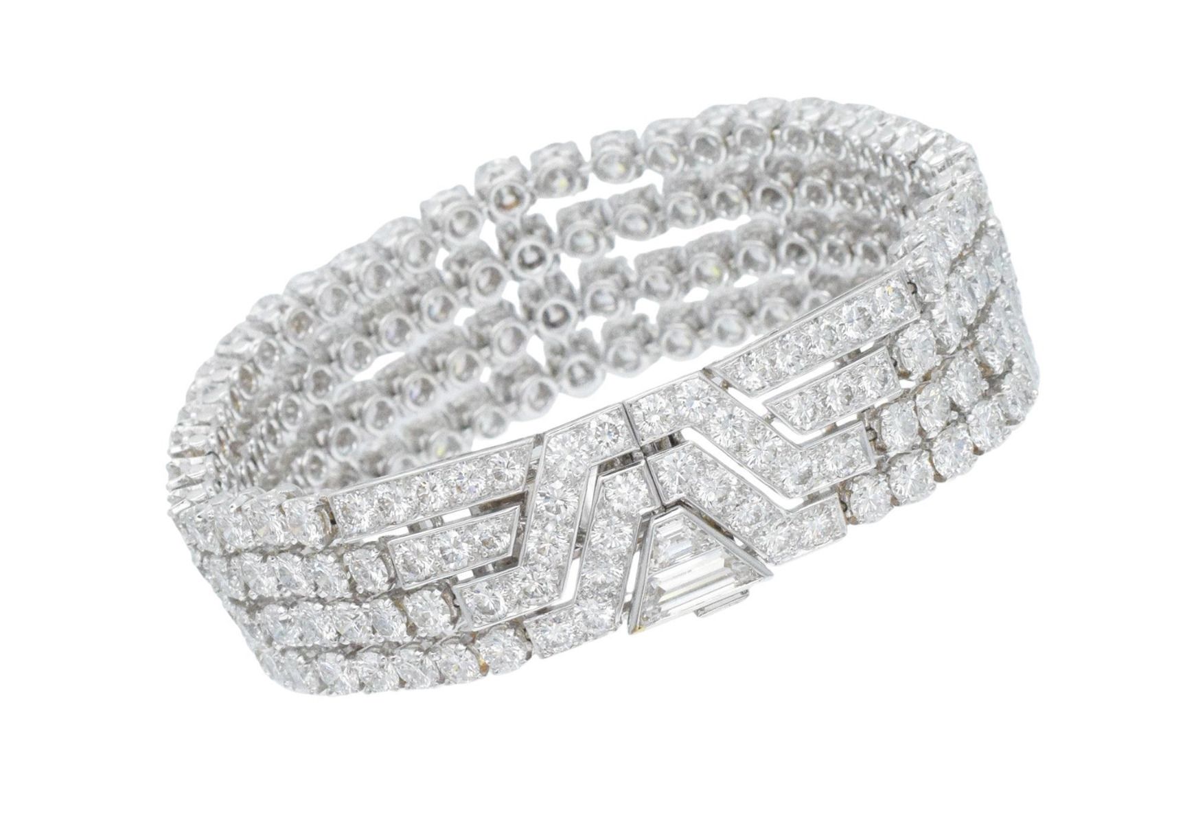 Cartier, bracelet en diamants