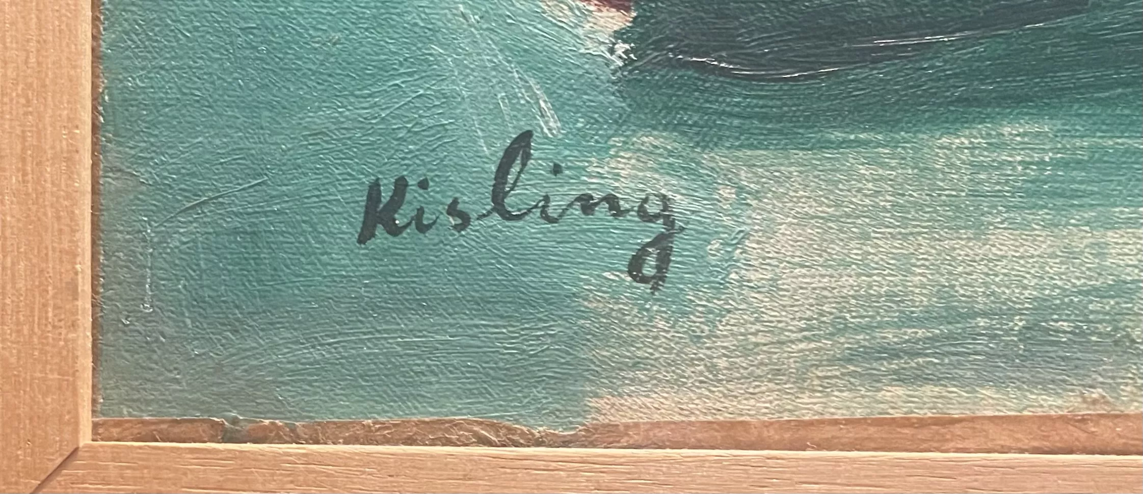Signature de Mo&iuml;se Kisling