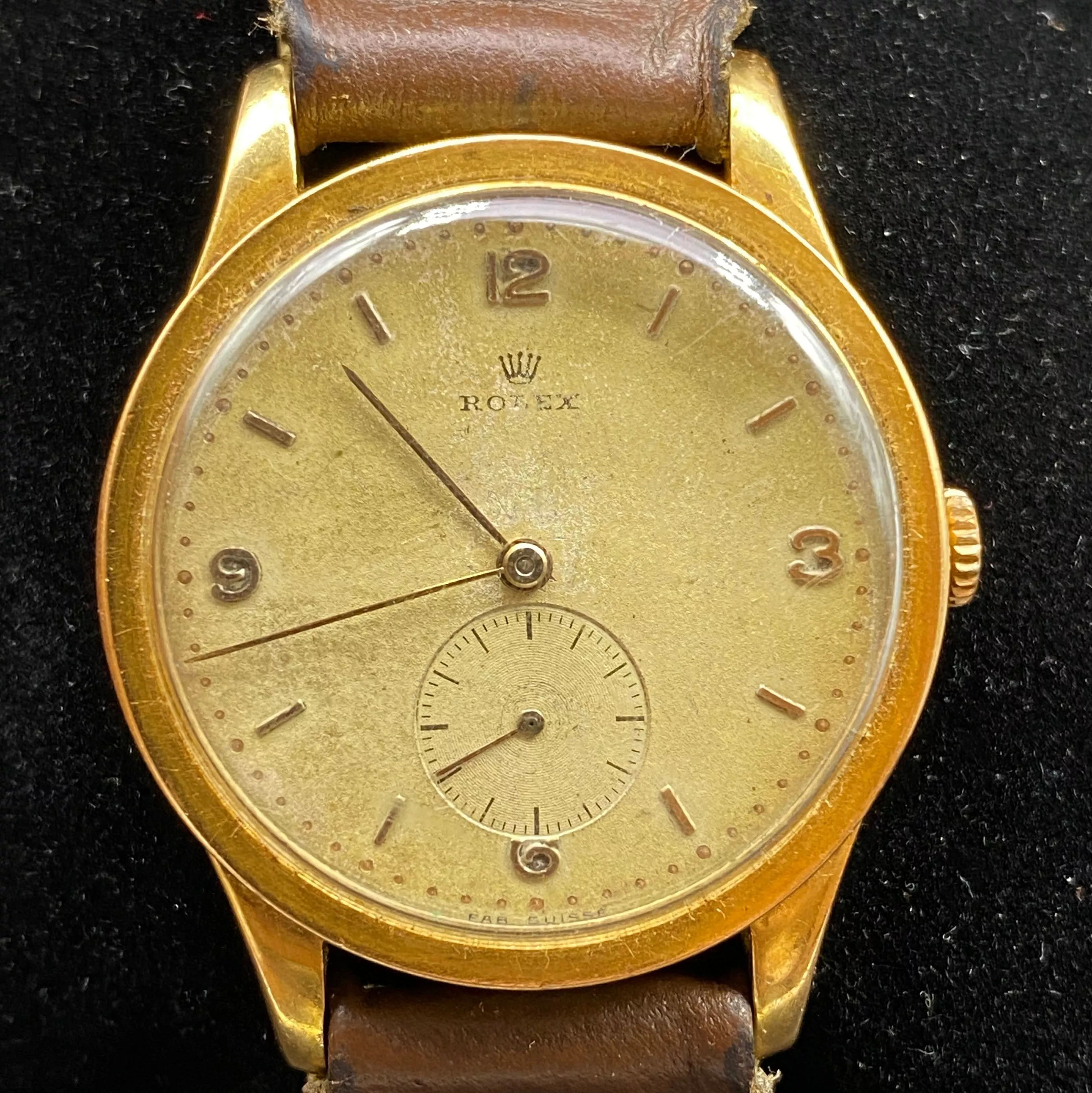 Rolex Jumbo pr&eacute;cision