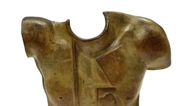 Igor MITORAJ (1944-2014), Hélios, Bronze à patine beige