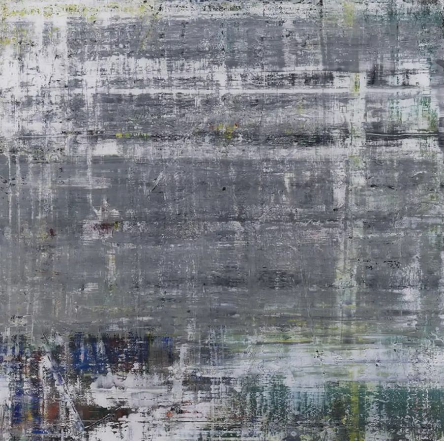 Gerhard Richter, huile sur toile