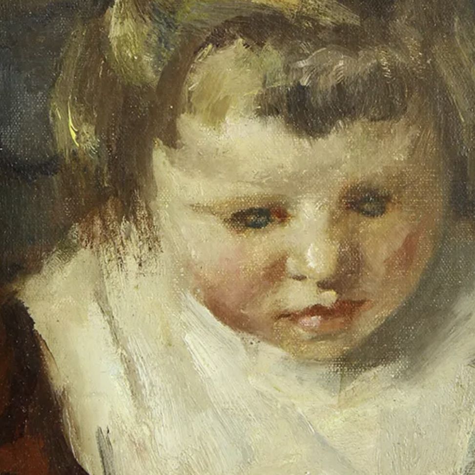 Mary Cassat, huile sur toile