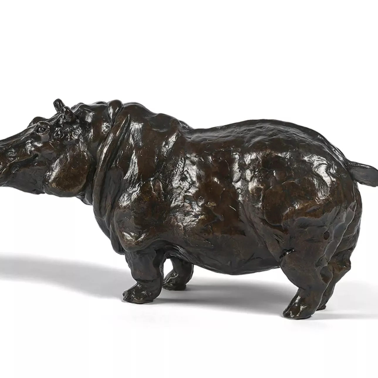 José Maria David, bronze &agrave; patine brune