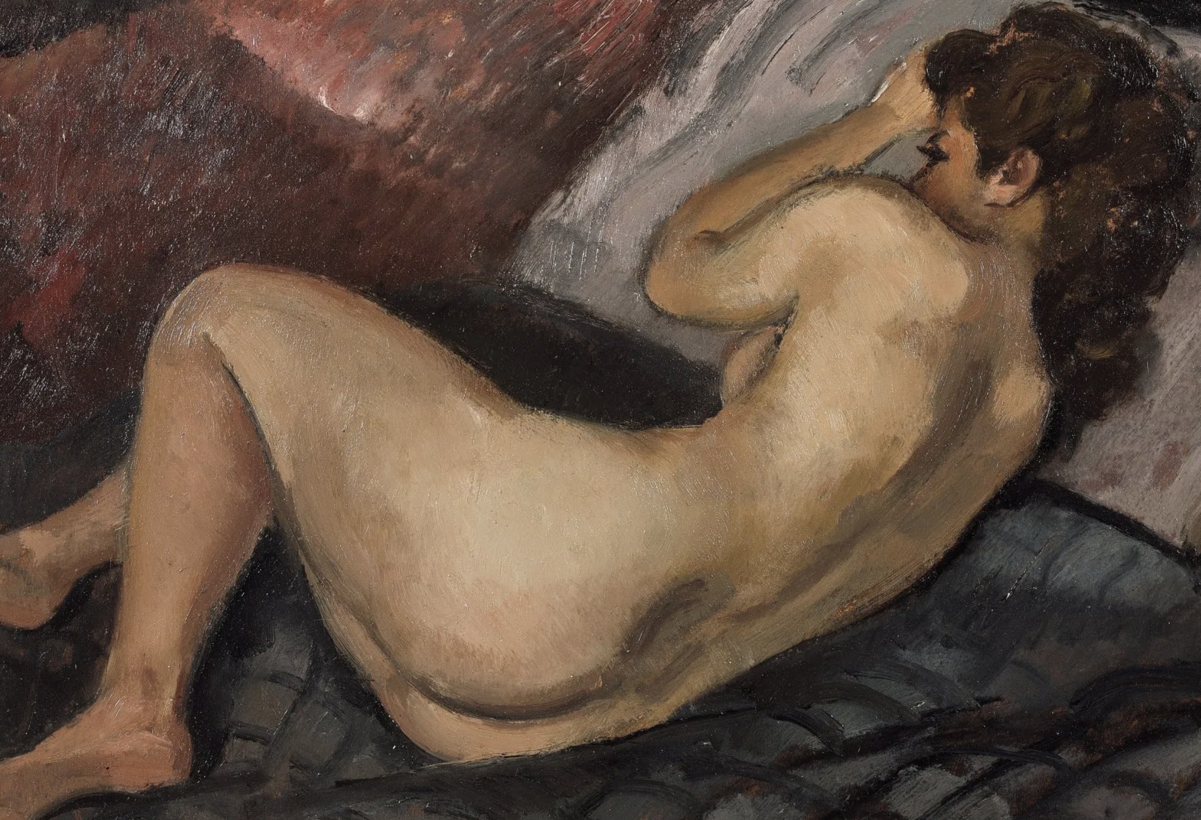 François Eberl, huile sur toile